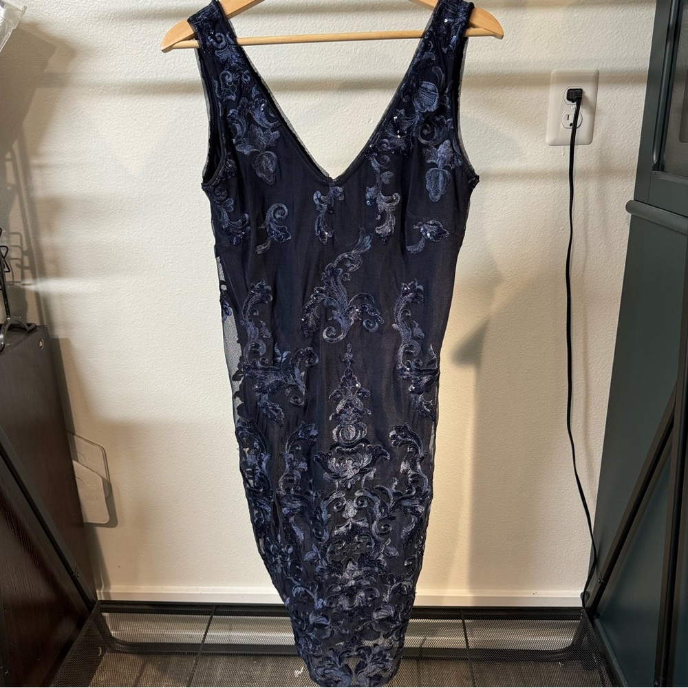 Blue Marina Bodycon Dress